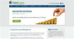 Desktop Screenshot of chirofusionbilling.com