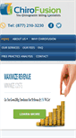 Mobile Screenshot of chirofusionbilling.com